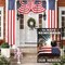 Always Remember Our Heroes Garden Flag 12x18 Inch Memorial Day Garden Flag 3ply Polyester Double Sided Print 4th of July Independence Day Veterans Day Garden Flags for House Indoor Yard Outdoor Holiday Patriotic Decor